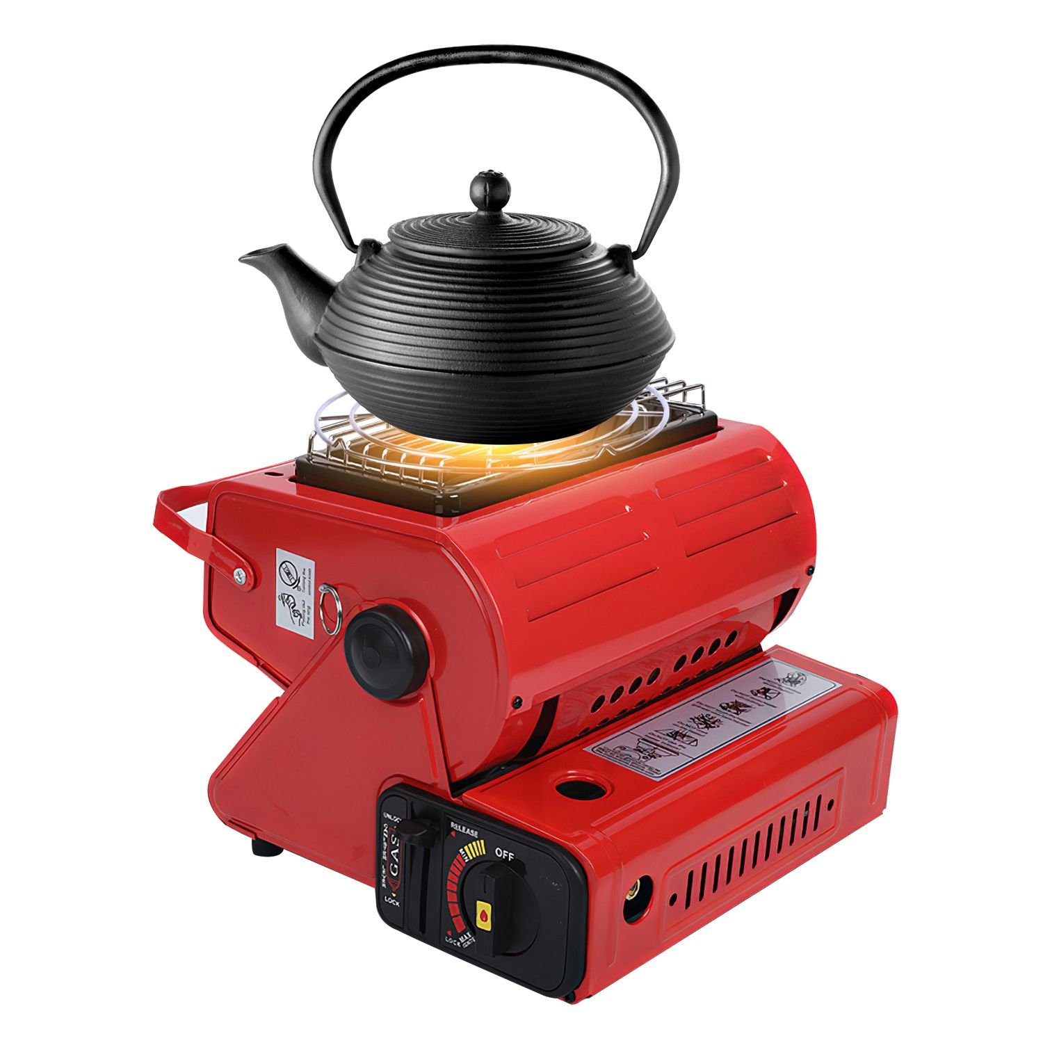 2 in 1 Portable Butane Burner Heater Outdoor Butane Gas Heater Warmer Heating Cooking Stove Cooker for Camping Fishing RV Travel 2 in 1 Portable Butane Burner Heater Outdoor Butane Gas Heater Warmer Heating Cooking Stove Cooker for Camping Fishing RV Travel